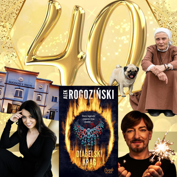 Diabelski krąg (książka z autografem autora i Siostry M.Chmielewskiej)