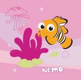 Piszcząca książeczka do kąpieli - Nemo i przyjaciele