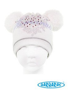 BARBARAS czapka dziecięca zimowa, królik